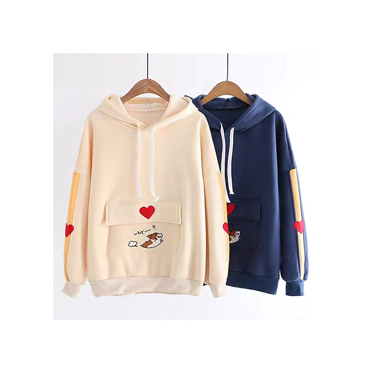 ÁO KHOÁC HOODIE NỮ KC07