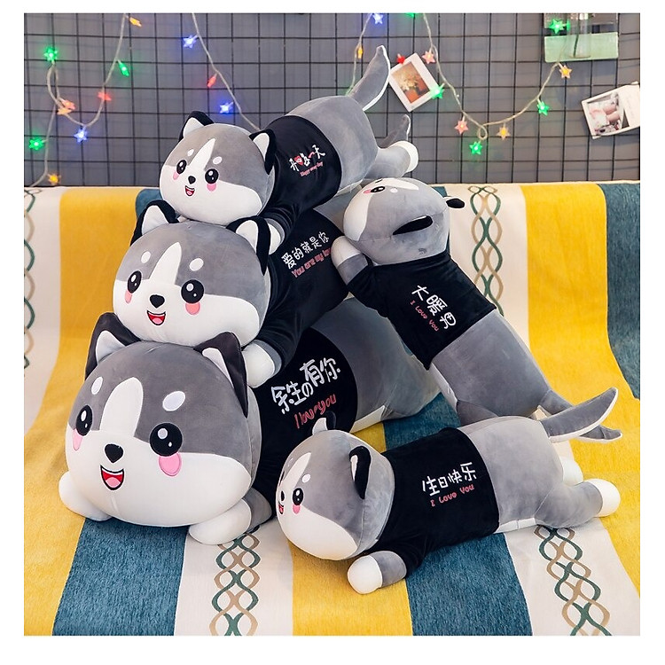 Mua Thú nhồi bông mèo xám dễ thương Chính hãng Giá rẻ - Hình ảnh 4