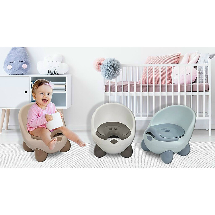 Bô Cho Bé Đi Vệ Sinh Cao Cấp Giúp Bé Tập Đi Vệ Sinh, Có Ngăn Chứa Dễ Dàng Tháo Lắp Để Mẹ Chùi Rửa