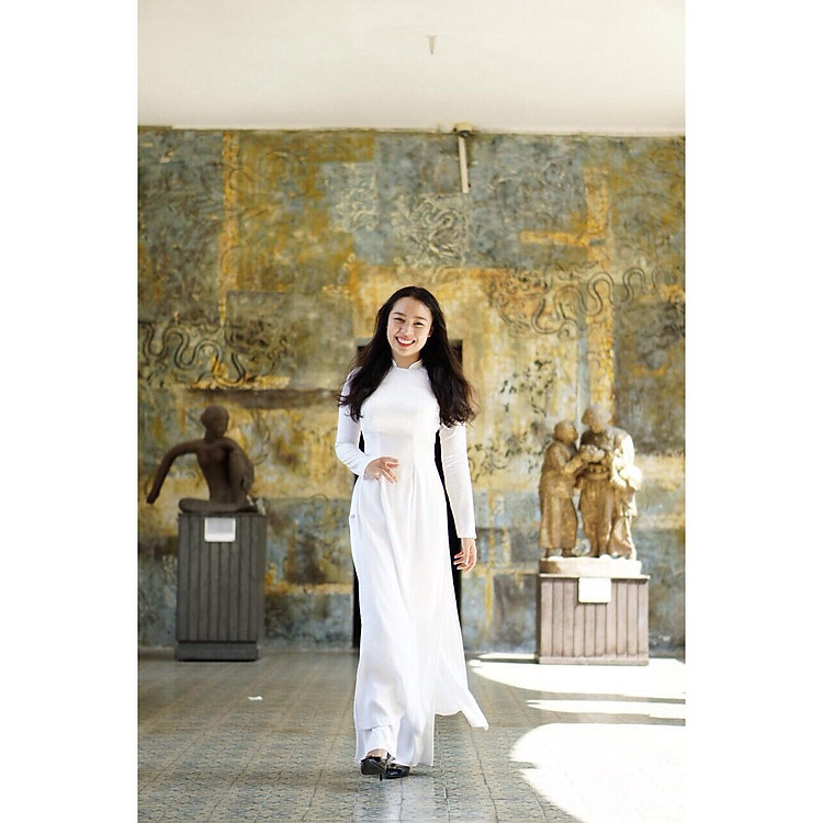 Bộ áo dài trắng học sinh - NMPHS001