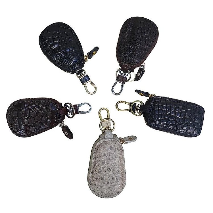 Móc Khóa Ô TÔ Túi Da Cá Sấu Nhiều Loại - Nhiều Màu GIÀY HÀ NAM MK2022