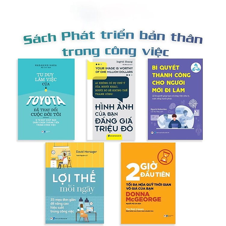 Bộ sách phát triển bản thân trong công việc - Bản Quyền