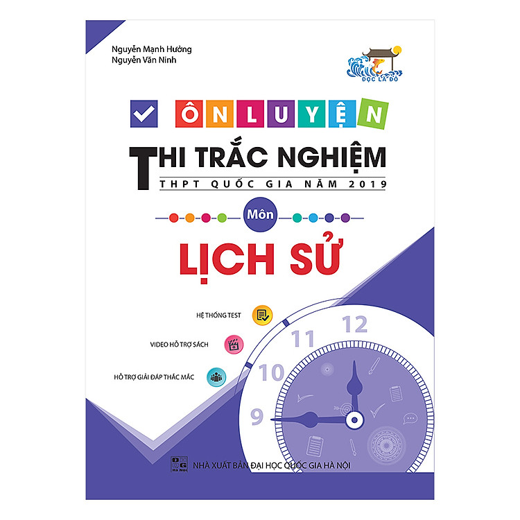Sách Ôn Luyện Thi Trắc Nghiệm THPT Quốc Gia Năm 2019 Môn Lịch Sử