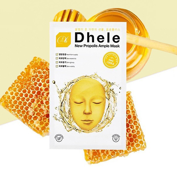 Mặt nạ DHELE Keo Ong - Thêm Đàn Hồi, Tăng Sức Sống