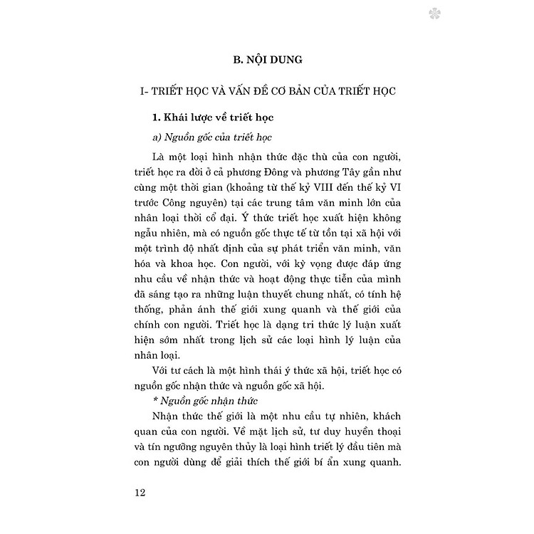 Giáo trình triết học Mác - LêNin - Ảnh 7