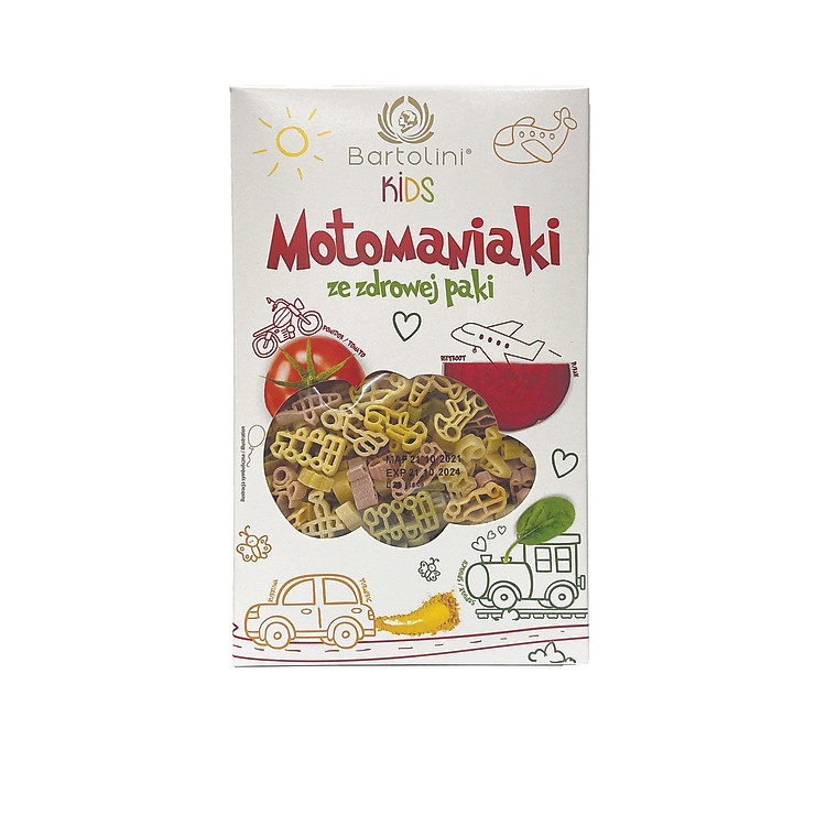 Mua Mì nui rau củ hình xe Bartolini 250g Uy tín Tiết kiệm