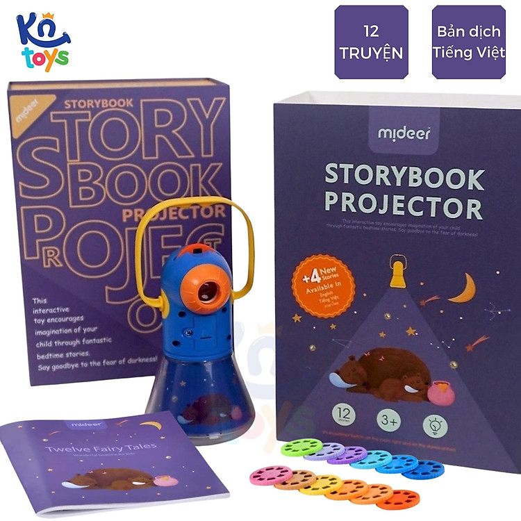 Mua Đèn Pin Kể Chuyện Mideer 12 Truyện Chính hãng Ưu đãi