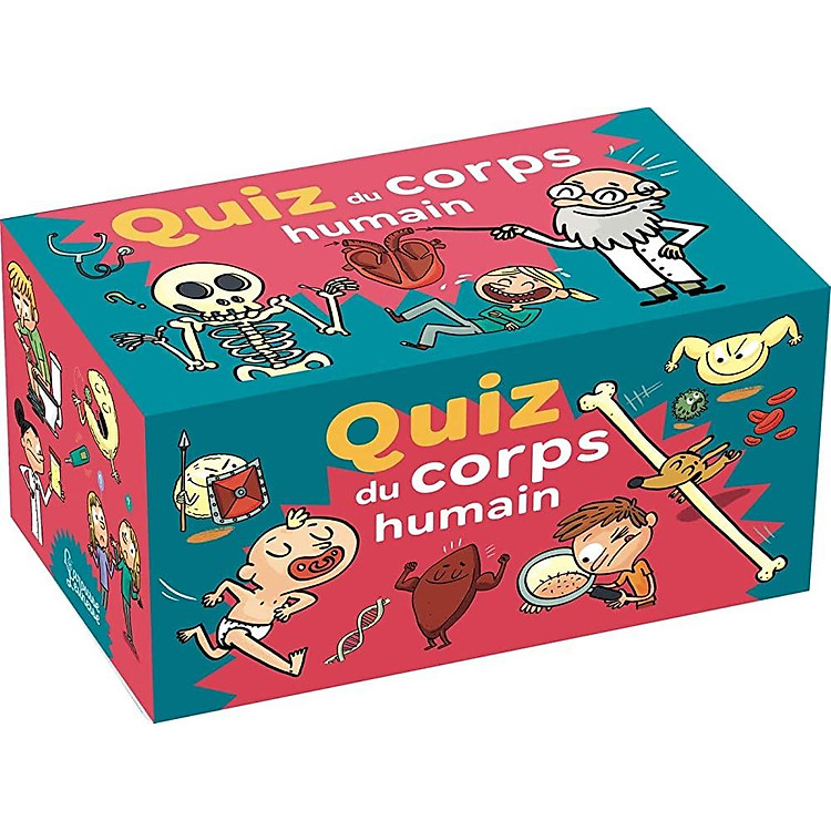 Bộ câu đố tiếng Pháp: Quiz Du Corps Humain