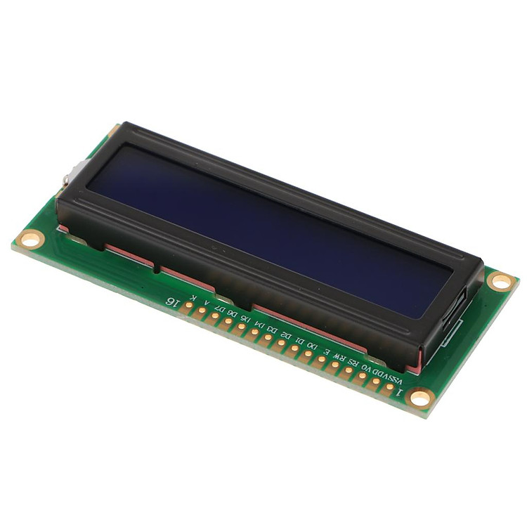 1602A Màn Hình Hiển Thị LCD Module 16X2 Nhân Vật Cho Arduino Trắng Trên Nền Xanh