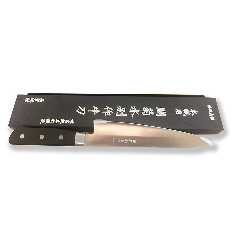 Dao thái Sashimi hộp đen cao cấp 21cm - Nội địa Nhật Bản