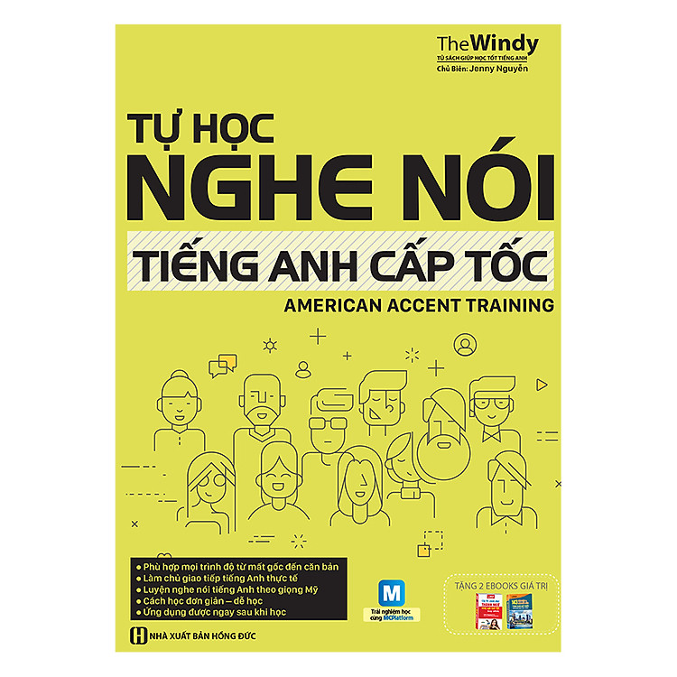 Sách Tự Học Nghe Nói Tiếng Anh Cấp Tốc - American Accent Training