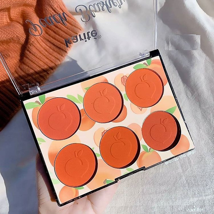 Phấn Má Hồng 6 Ô Karite