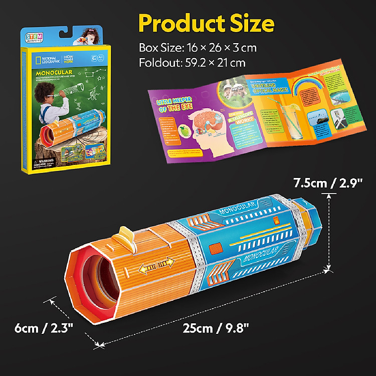 Đồ Chơi Lắp Ráp Ống Nhòm Nat Geo Chính hãng Giá tốt - Hình ảnh 2