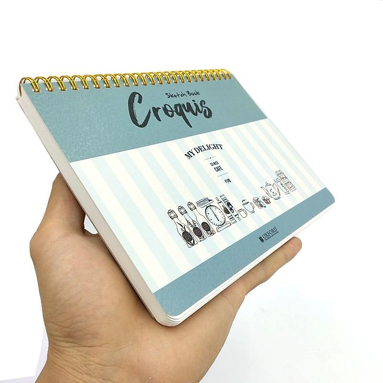 Vở Vẽ Oxford A5 (50 tờ) - Màu Xanh - Ảnh 3