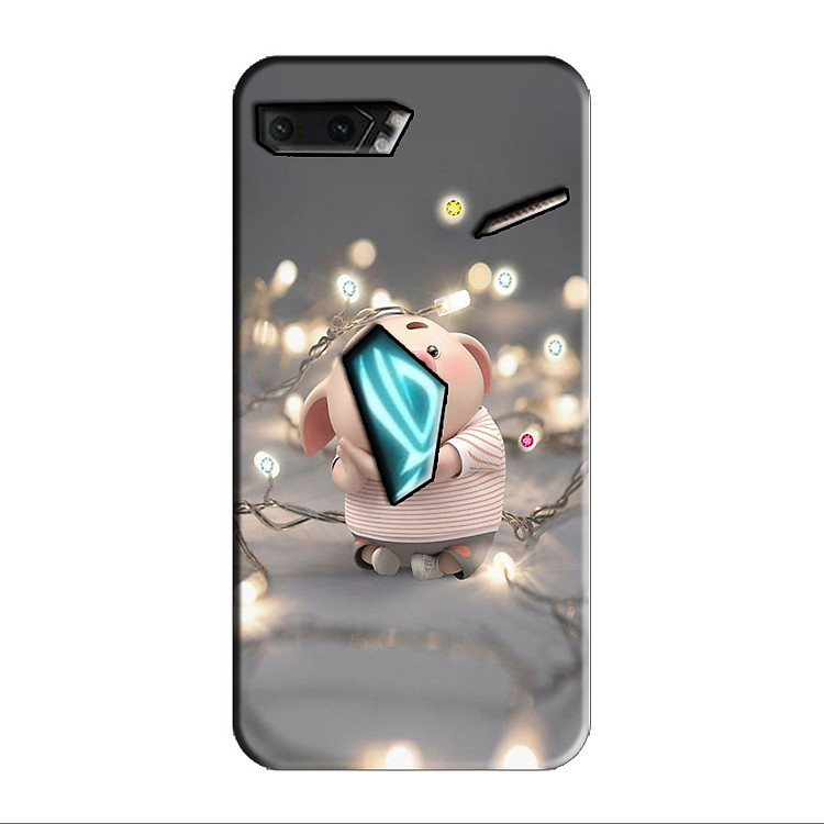 ỐP LƯNG DẺO ĐÍNH ĐÁ DÀNH CHO ASUS ROG PHONE 2