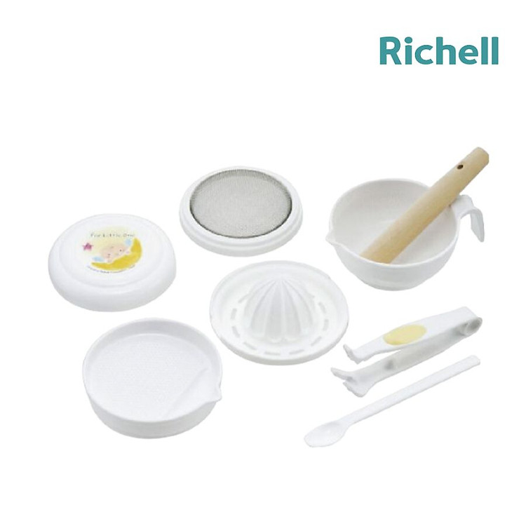Bộ Chế Biến Thức Ăn Dặm Richell Chính hãng Giá rẻ - Hình ảnh 4