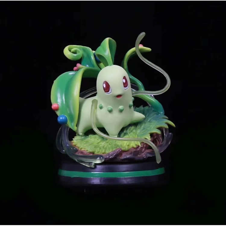 Mô hình Pokemon Chikorita Cúc dại cỏ lá
