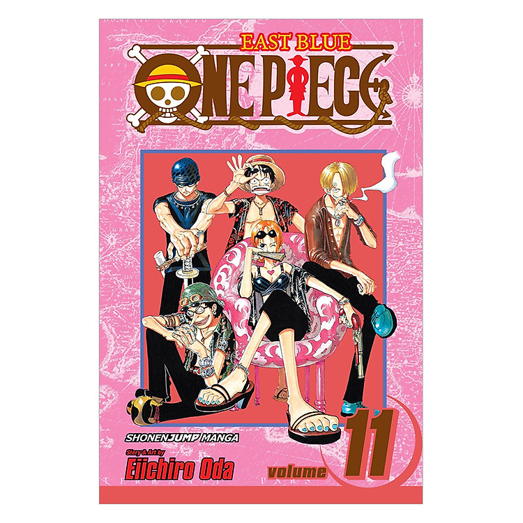 Sách One Piece 11 - Tiếng Anh