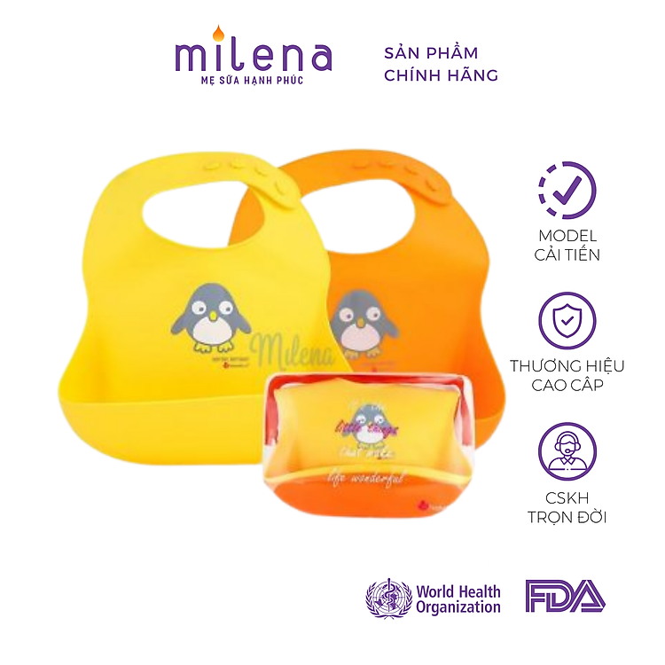 Tìm mua tại Avakids:Bộ 2 Yếm Ăn Dặm NatureBond Cao Cấp, tràn ngập Khuyến mãi, Ưu đãi