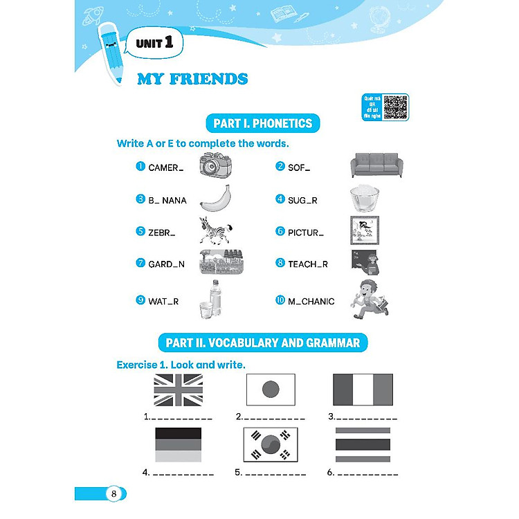 Global Success - Bộ Đề Kiểm Tra Tiếng Anh Lớp 4 (Tập 1) - Ảnh 5