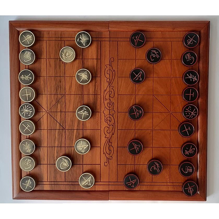 Bàn cờ tướng gỗ Mỹ Nghệ Bích Ngọc Chính hãng Ưu đãi - Hình ảnh 2