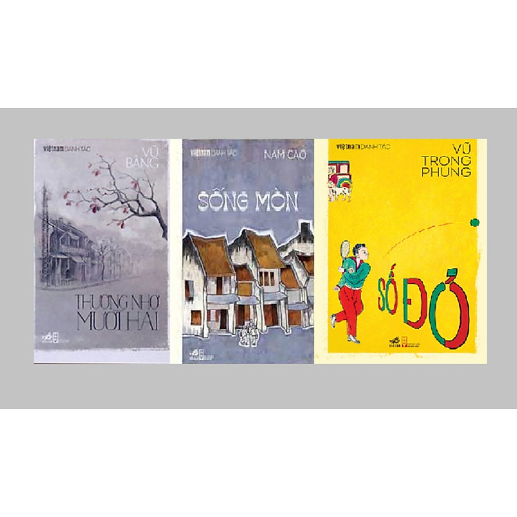 Việt Nam Danh Tác: Sống mòn + Thương nhớ mười hai + Số đỏ