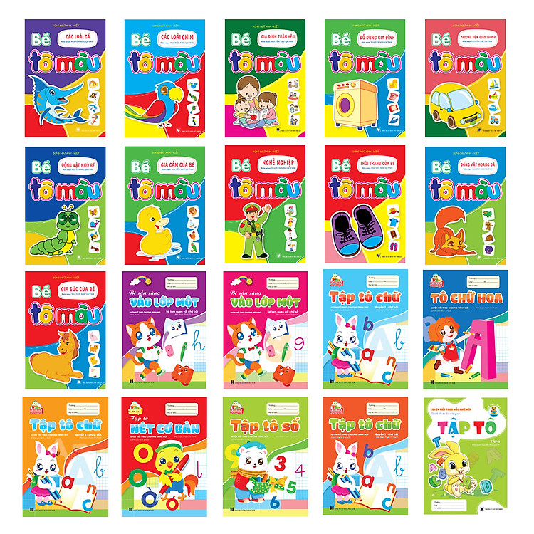 Bé Tô Màu - Luyện Chữ (Mầm Non - Chuẩn Bị Vào Lớp 1) - Ảnh 2