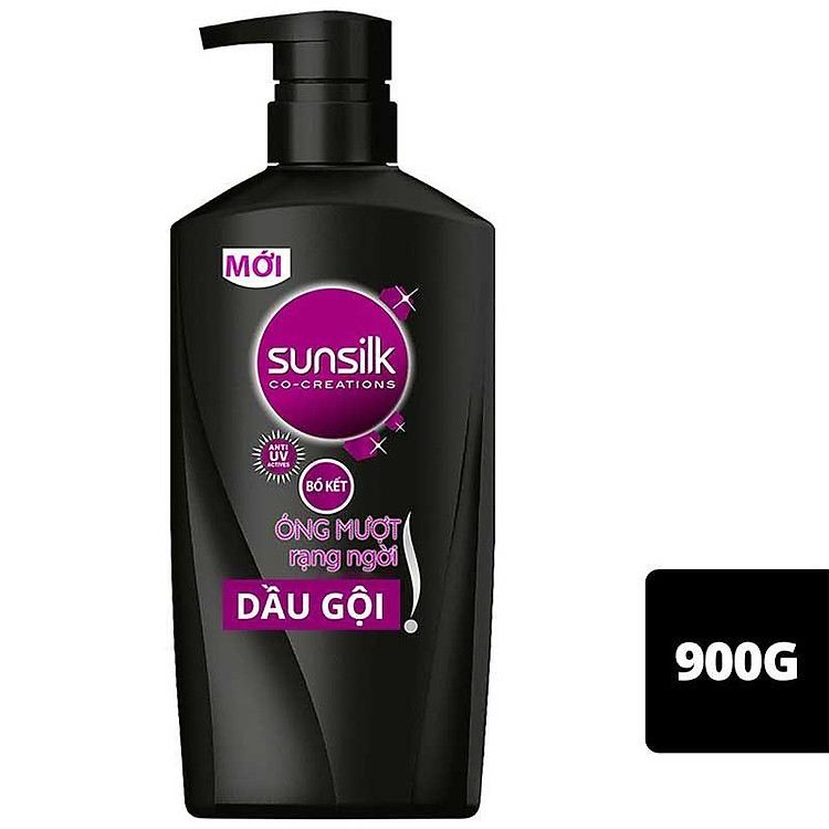 Dầu Gội Đầu Sunsilk Bồ Kết Cho Tóc Khô Óng Mượt Chai 900g-8934868156949