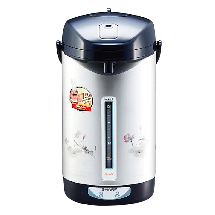 Bình Thủy Điện Sharp KP-30SV (2.9L) - Hoa Văn Ngẫu Nhiên - Hàng chính hãng