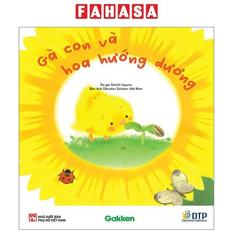 Gà Con Và Hoa Hướng Dương