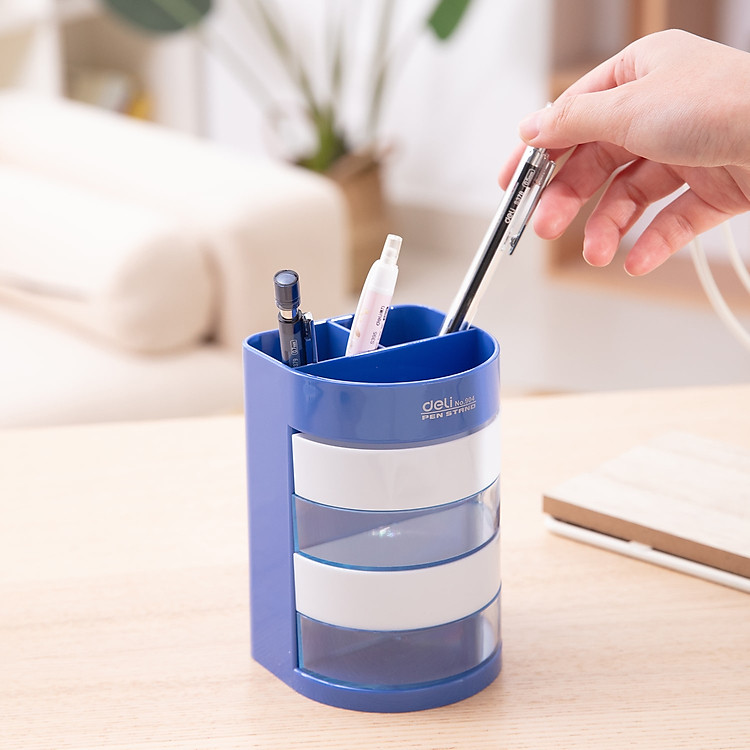 Cốc Cắm Bút 7 Tầng Deli (1 chiếc) - Ảnh 4