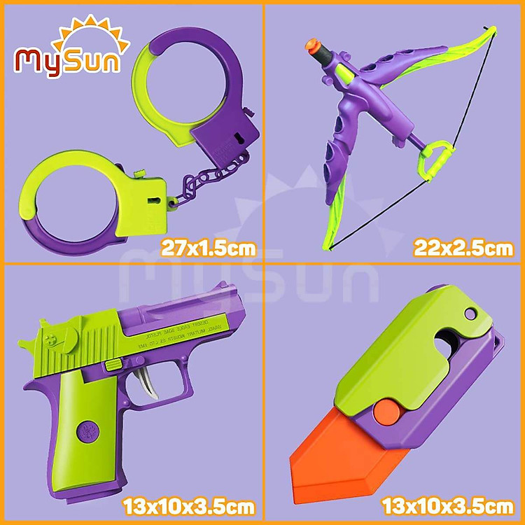 Đồ chơi súng cà rốt mini giá rẻ Chính hãng Giá tốt - Hình ảnh 4