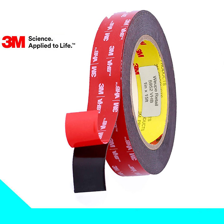 Băng keo cường lực 2 mặt VHB 3M 5952 (15mm x 10m)