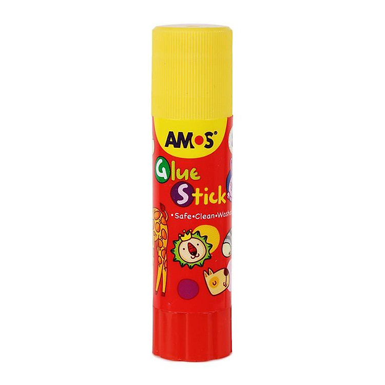 Hồ khô AMOS Glue Stick 8g - Đỏ - Ảnh 2