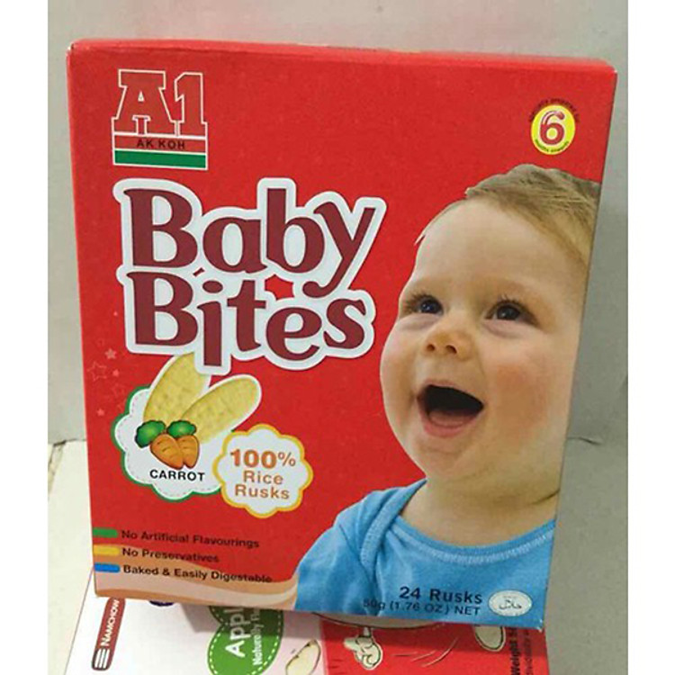 Bánh Gạo Ăn Dặm Cho Bé BABY BITES ( 50g )