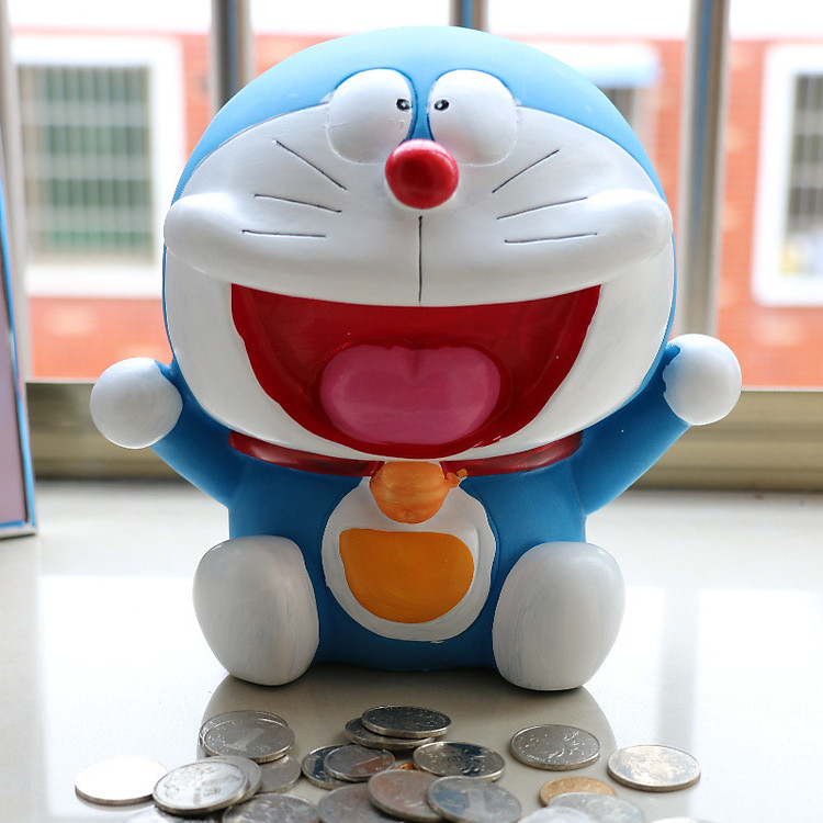 Ống Tiết Kiệm Doraemon Piggy Bank - Ảnh 2