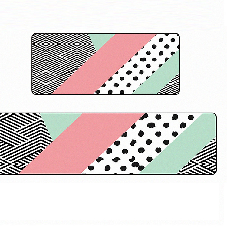 Bộ 2 tấm thảm lót sàn bếp mẫu mới