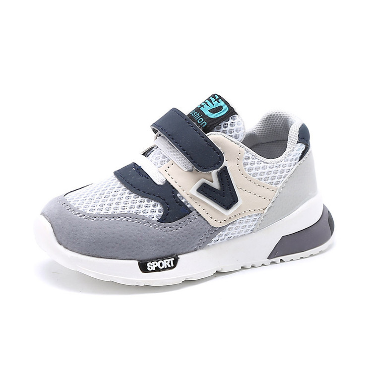 Giày Thể Thao Trẻ Em Chữ V Đế Mềm