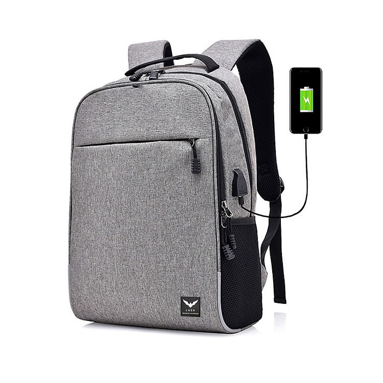 Balo Laptop Thời Trang LAZA BL423-Có USB-Chính hãng phân phối