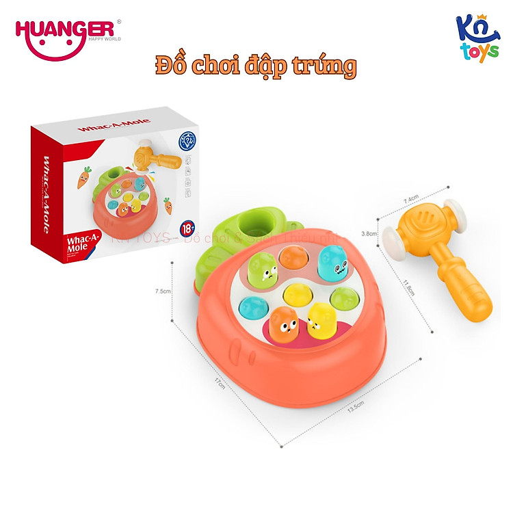 Mua tại MyKingdom: Đồ Chơi Vận Động HUANGER HE8074 Gõ Trứng - Ngập tràn khuyến mãi