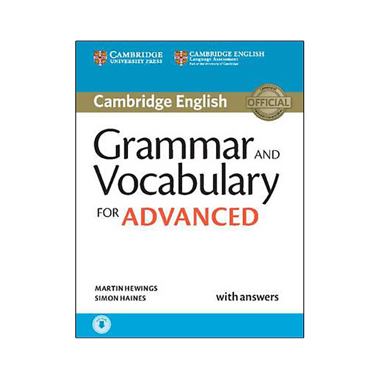 Sách Grammar and Vocabulary for Advanced Book with Answers and Audio: Self-Study Grammar Reference and Practice