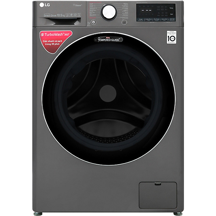 Máy giặt LG Inverter 10.5 kg FV1450S2B - Chỉ giao Hà Nội