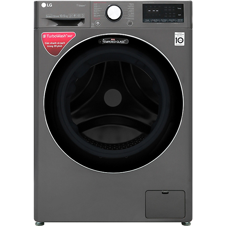 Máy giặt LG Inverter 10.5 kg FV1450S2B - Chỉ giao HCM