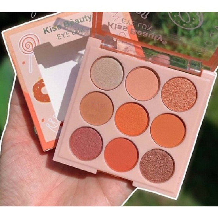 Phấn mắt Kiss Beauty 9 ô EYE LUX