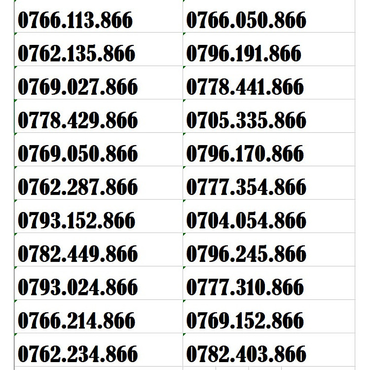 Sim 4G Mobifone LỘC PHÁT đầu số 07xx866 nguyên kít, chưa đăng ký thông tin - Hàng chính hãng