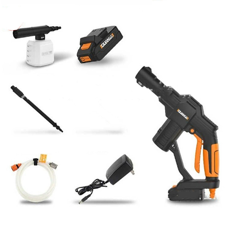Máy rửa xe cầm tay không dây, sạc pin 20V
