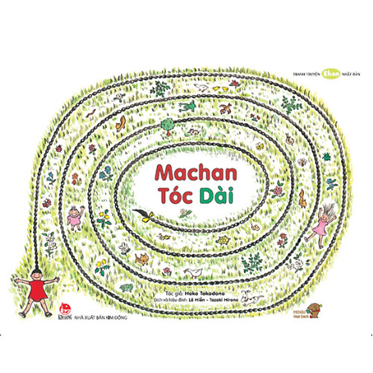 Truyện Ehon bé 3-4-5 tuổi - Machan tóc dài