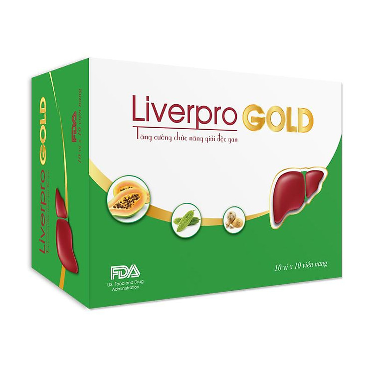 Thực phẩm tăng cường chức năng gan – LIVERPRO GOLD
