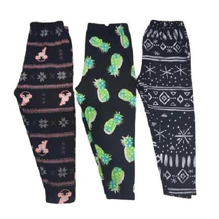 Combo 3 quần legging cho bé (Giao màu ngẫu nhiên)