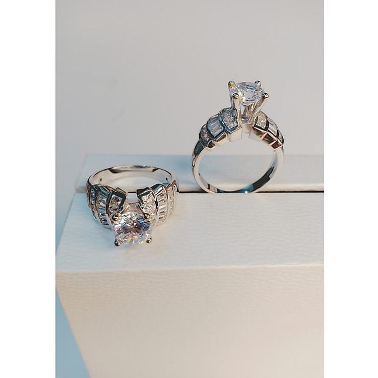 Nhẫn đôi bạc tình yêu cỡ nhỏ mẫu mã đa dạng 2019 LA 600